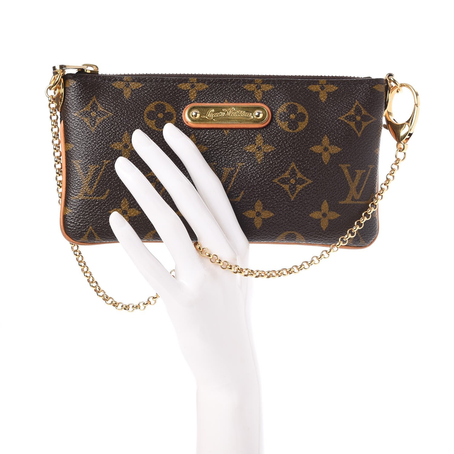 Louis Vuitton Monogram Pochette Milla MM 2 of 9