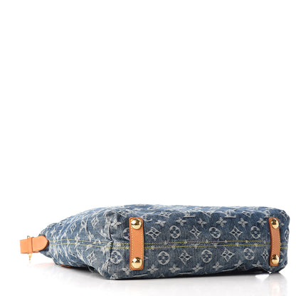 Louis Vuitton Denim Baggy GM Blue 3 of 9