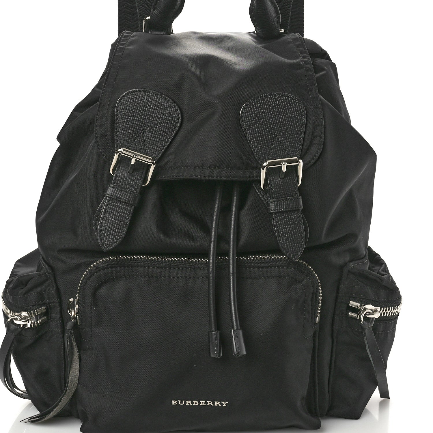 Burberry Nylon Medium Crossbody Rucksack Backpack Black 8 of 10