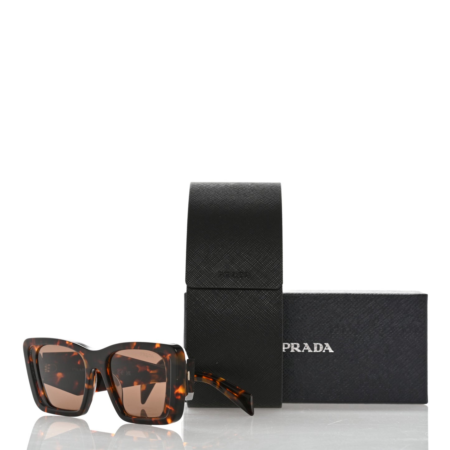 Acetate Symbole Sunglasses SPR 08Y Havana