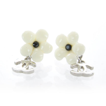 Chanel CC Flower Earrings 1 of 3