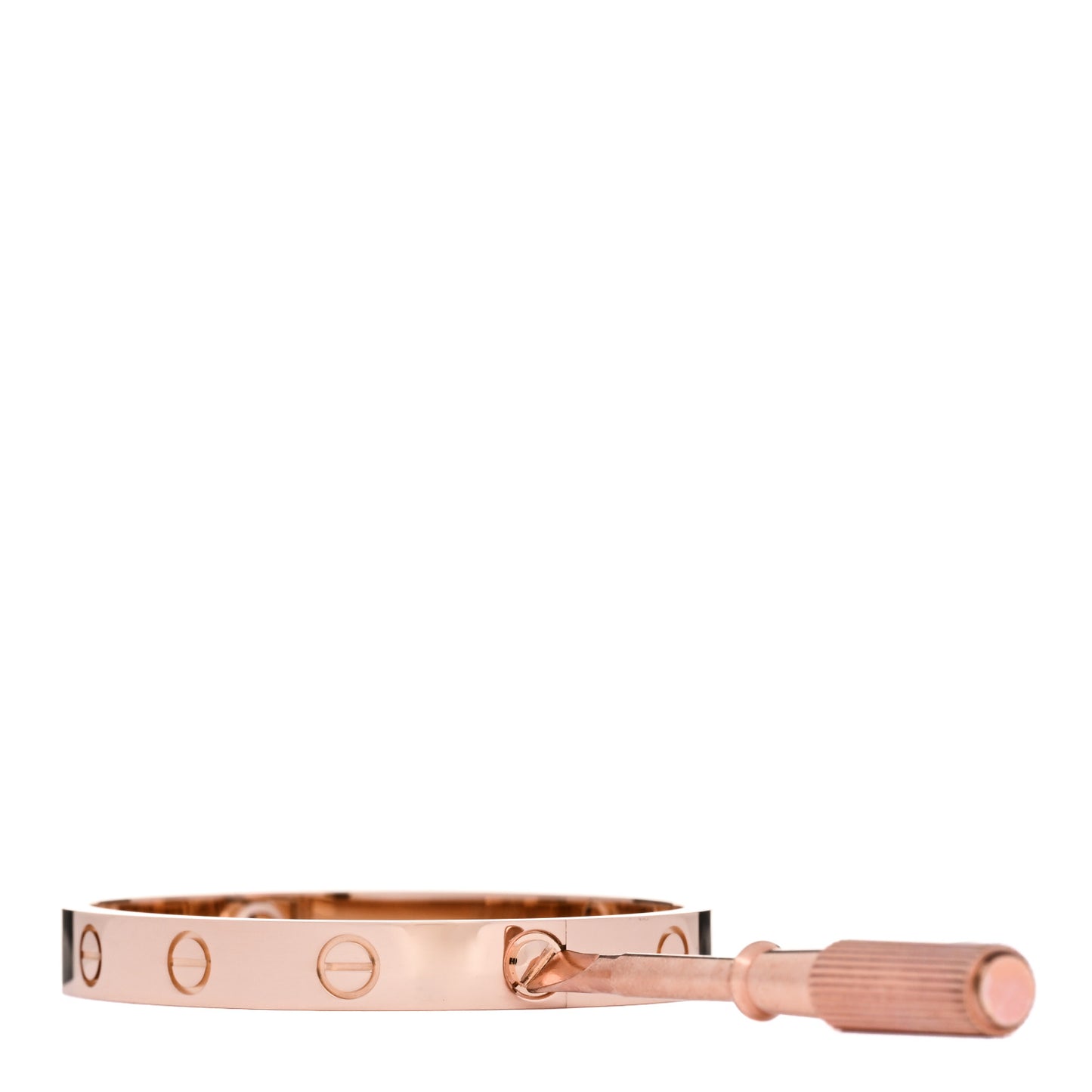 18K Pink Gold LOVE Bracelet 15