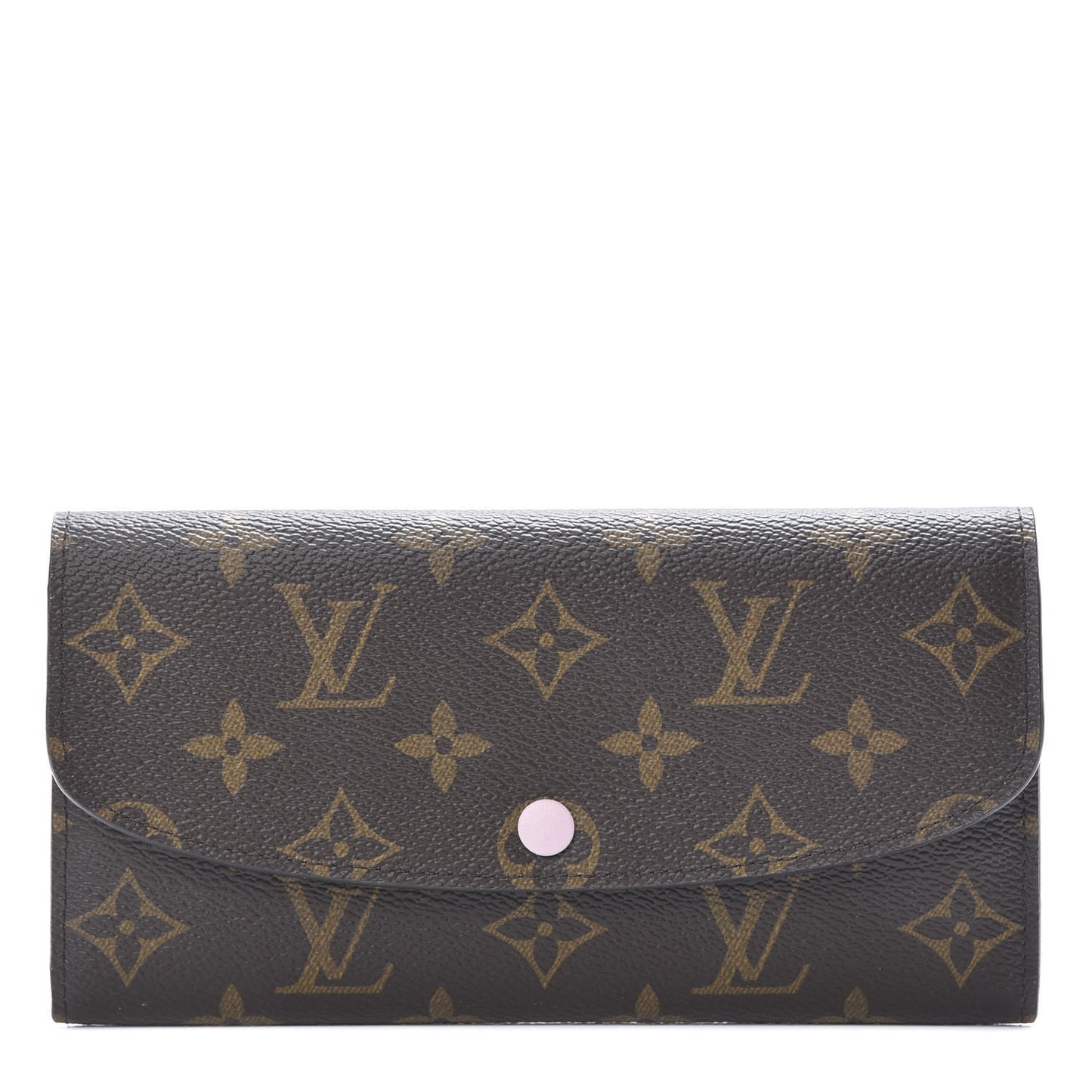 Monogram Emilie Wallet Rose Ballerine