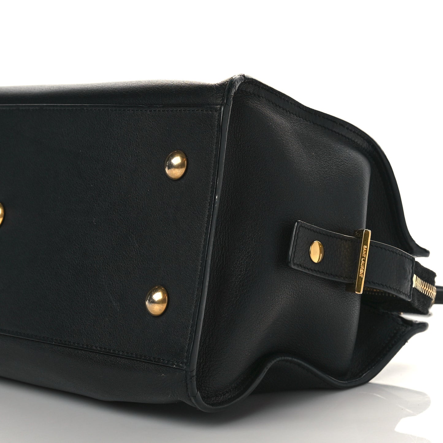 Calfskin Small Classic Y Cabas Black