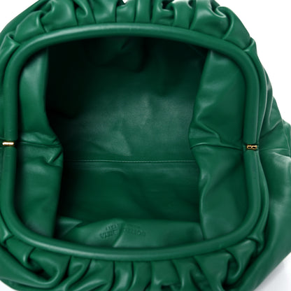 Bottega Veneta Smooth Butter Calf The Pouch Oversized Clutch Racing Green 6 of 11