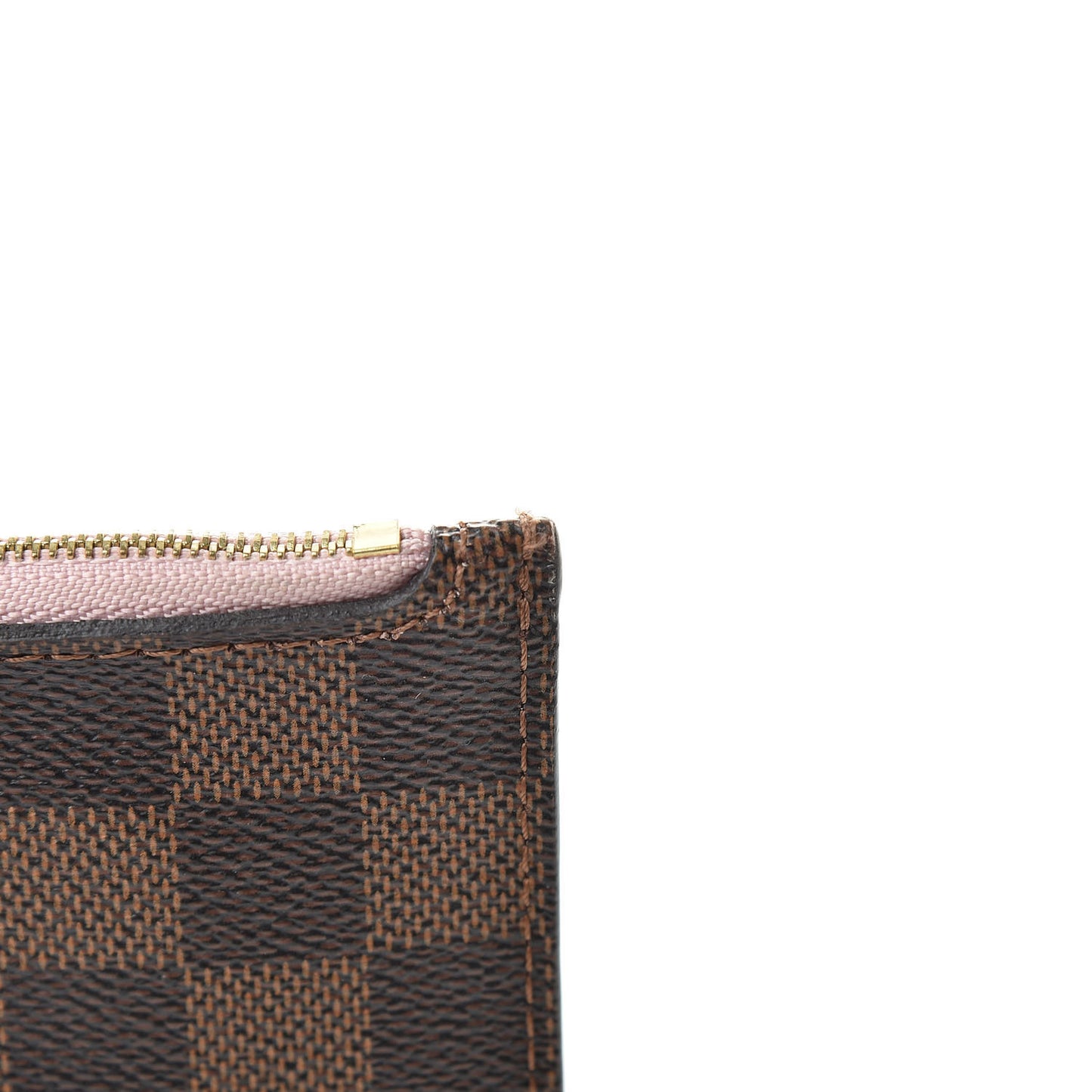 Damier Ebene Neverfull MM GM Pochette Rose Ballerine