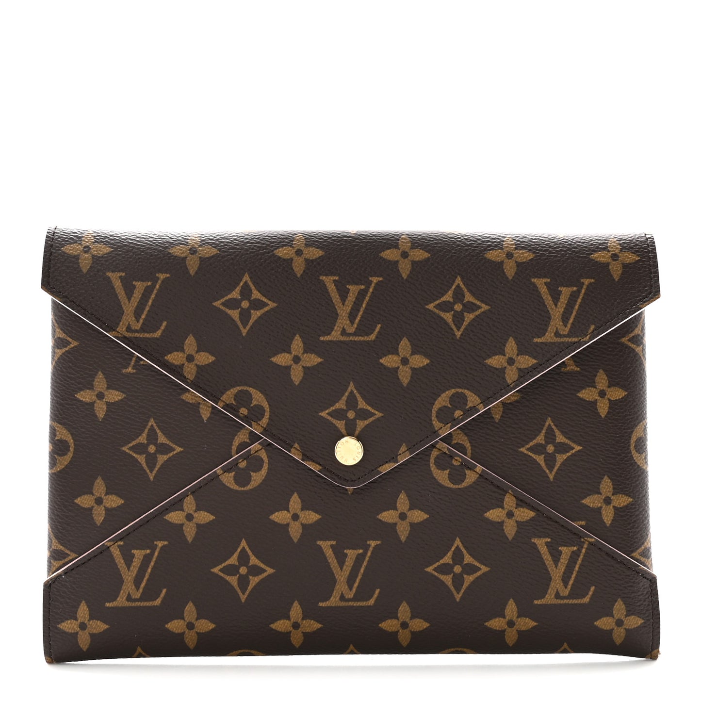 Monogram Large Kirigami Pochette Insert Rose Ballerine