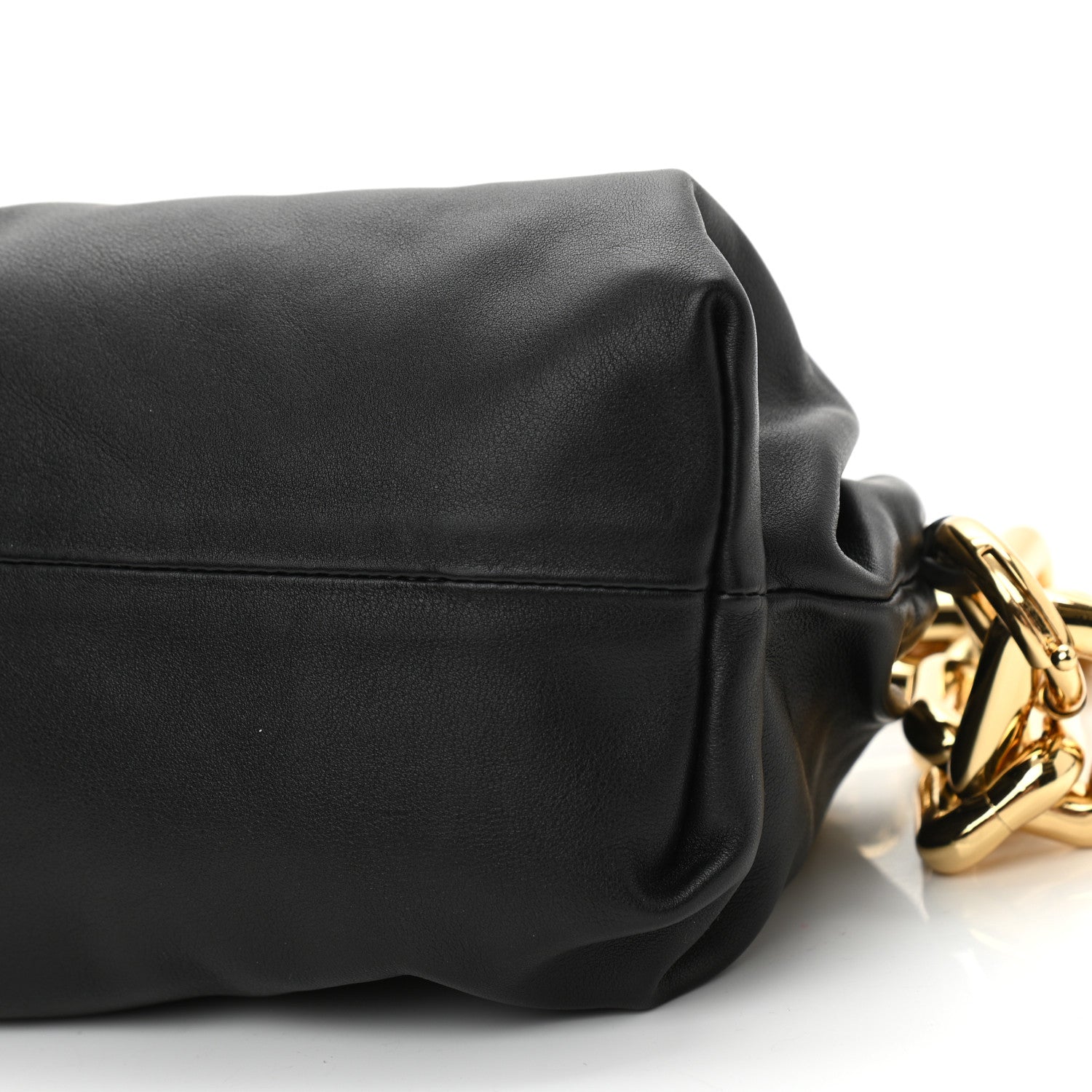 Bottega Veneta Calfskin The Pouch Chain Black 11 of 11