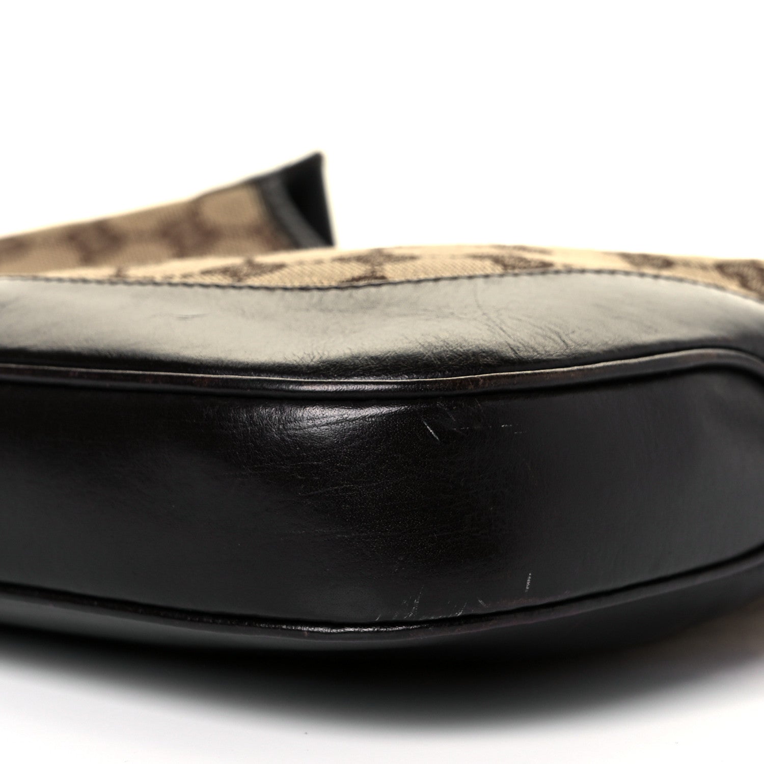 Gucci Monogram Web Jackie O Hobo Dark Brown 9 of 11