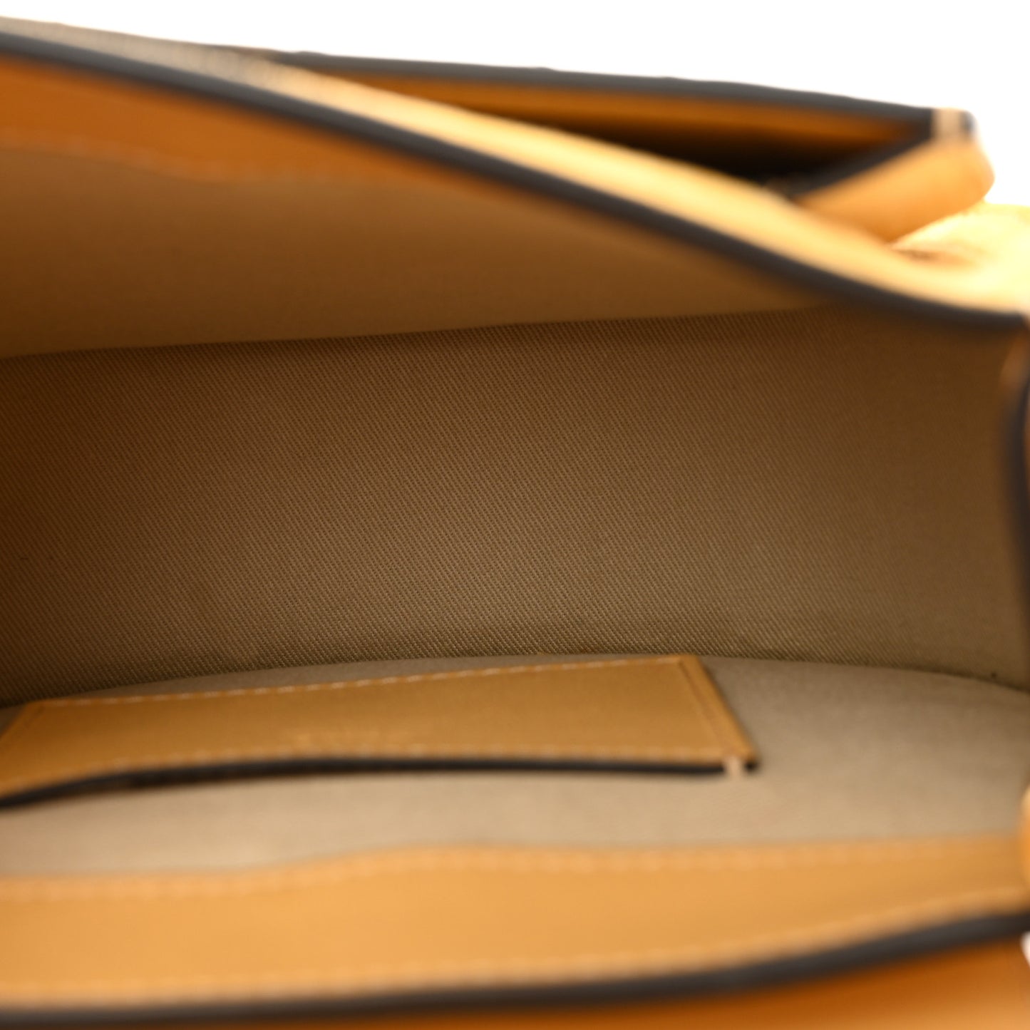 Calfskin Crocodile Embossed Small Tess Bag Honey Gold