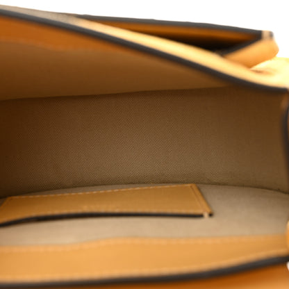 Chloe Calfskin Crocodile Embossed Small Tess Bag Honey Gold 5 of 13