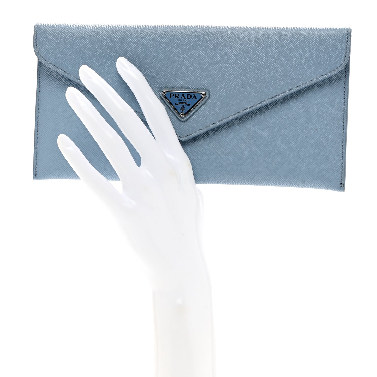 Saffiano Triangle Envelope Flap Wallet Astrale