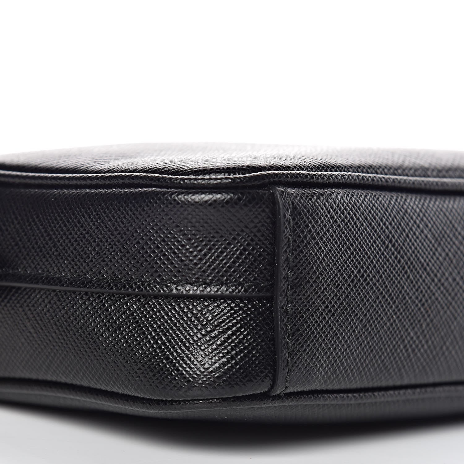 Prada Saffiano Lux Small Camera Crossbody Bag Black 8 of 9