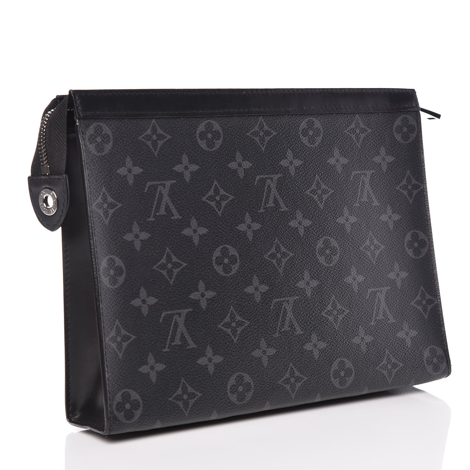 Louis Vuitton Monogram Eclipse Pochette Voyage MM 3 of 9