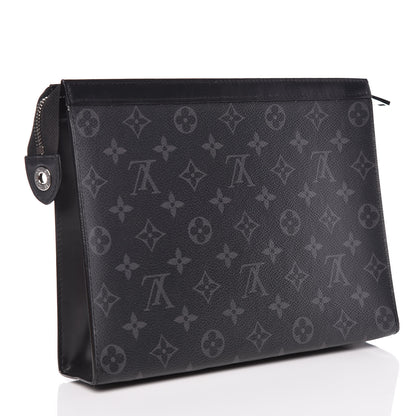 Louis Vuitton Monogram Eclipse Pochette Voyage MM 3 of 9
