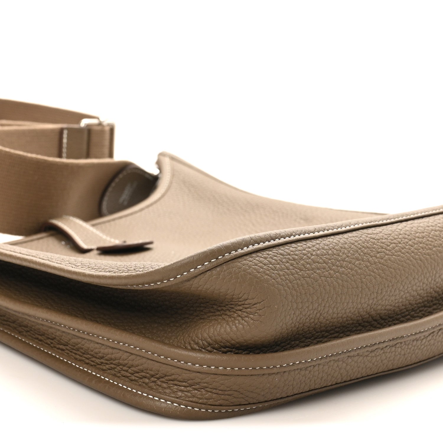 Hermes Taurillon Clemence Evelyne III PM Etoupe 9 of 10