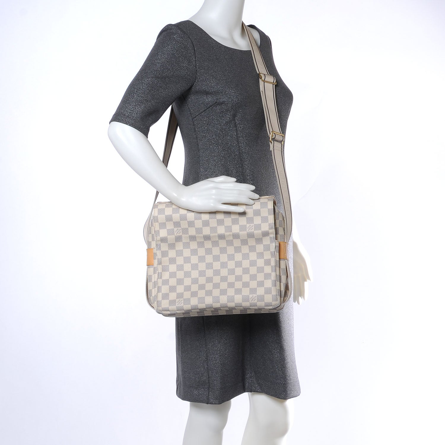 Louis Vuitton Damier Azur Naviglio 2 of 7