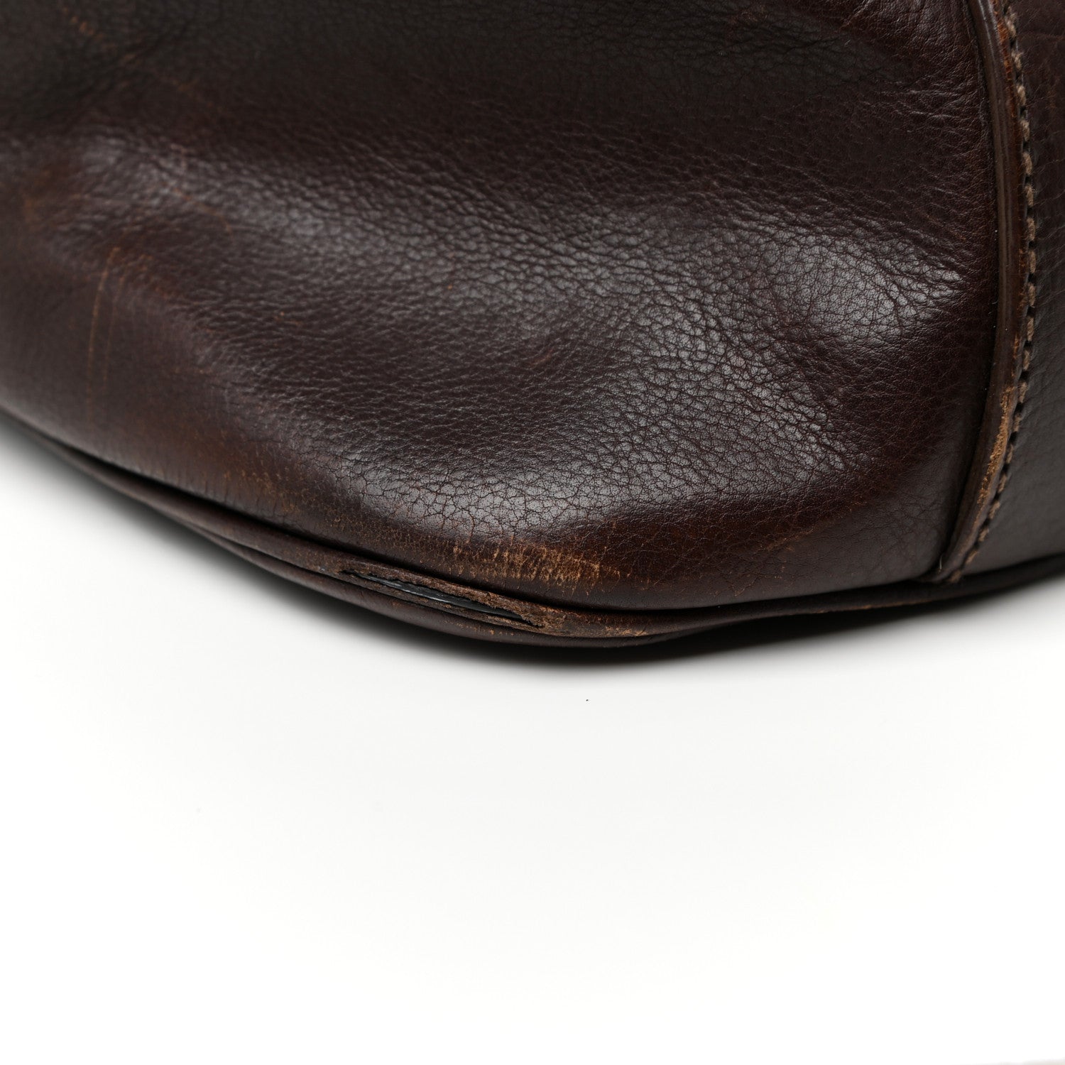 Saint Laurent Calfskin Oversized Muse Dark Brown 21 of 29