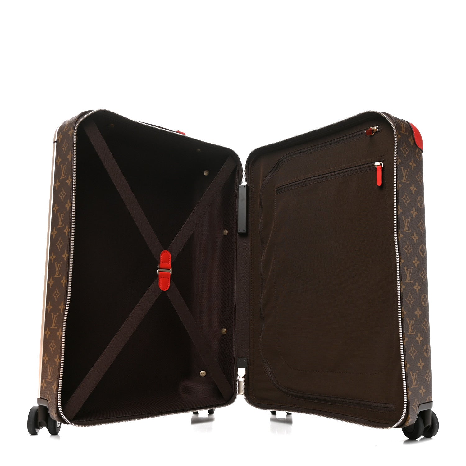 Louis Vuitton Monogram Horizon 55 Coquelicot 4 of 9
