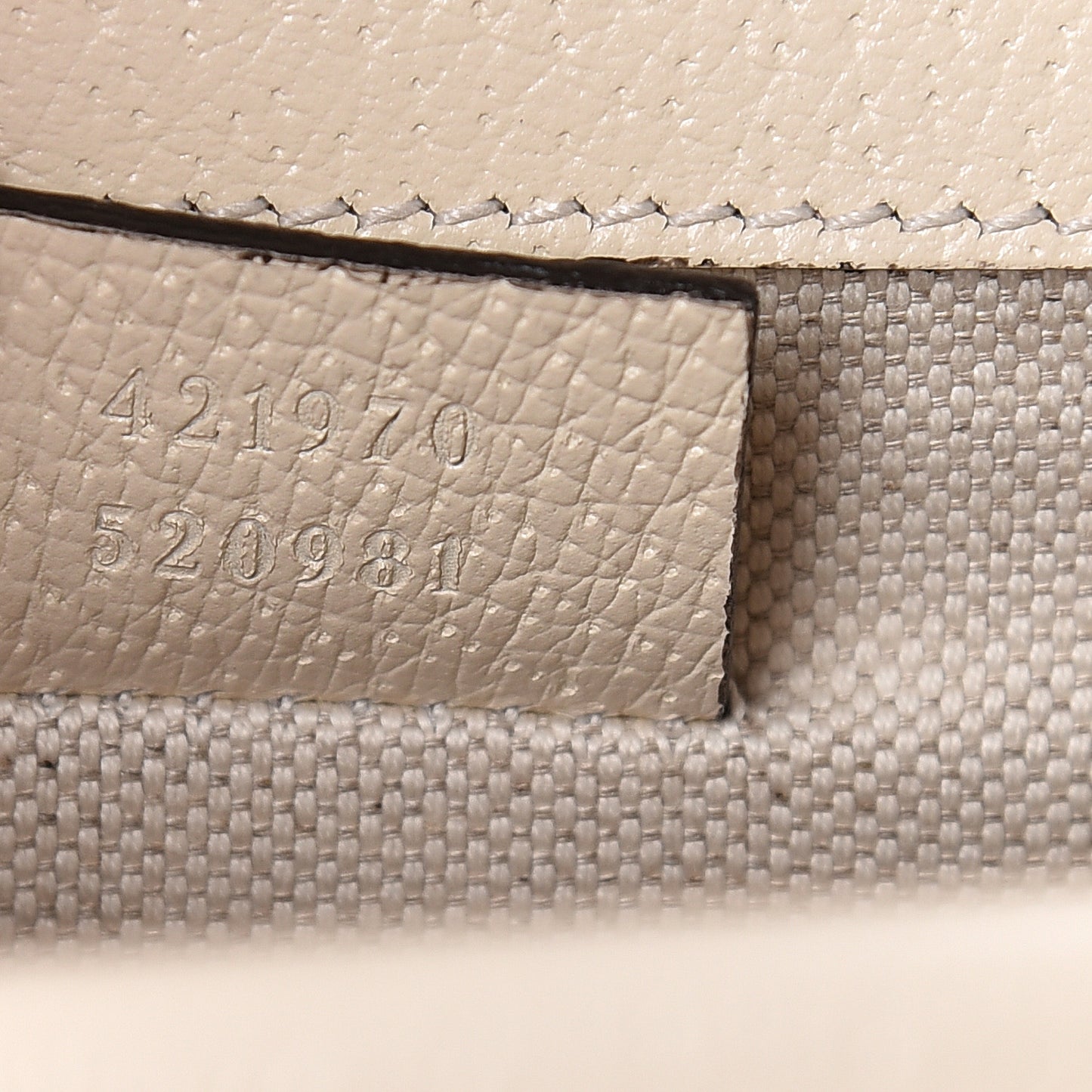 Textured Calfskin Crystal Mini Dionysus Shoulder Bag Mystic White