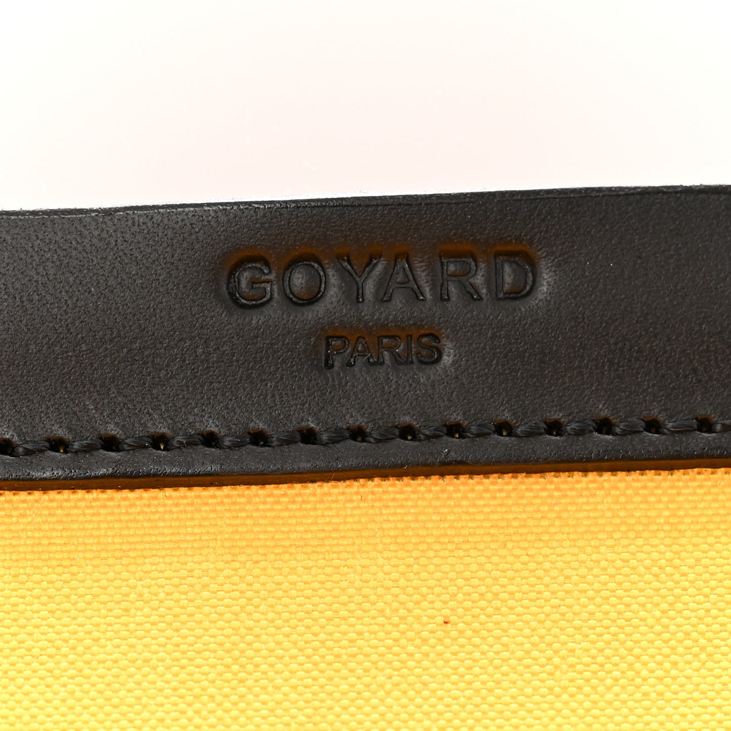 Goyardine Cosmetic Train Case Black