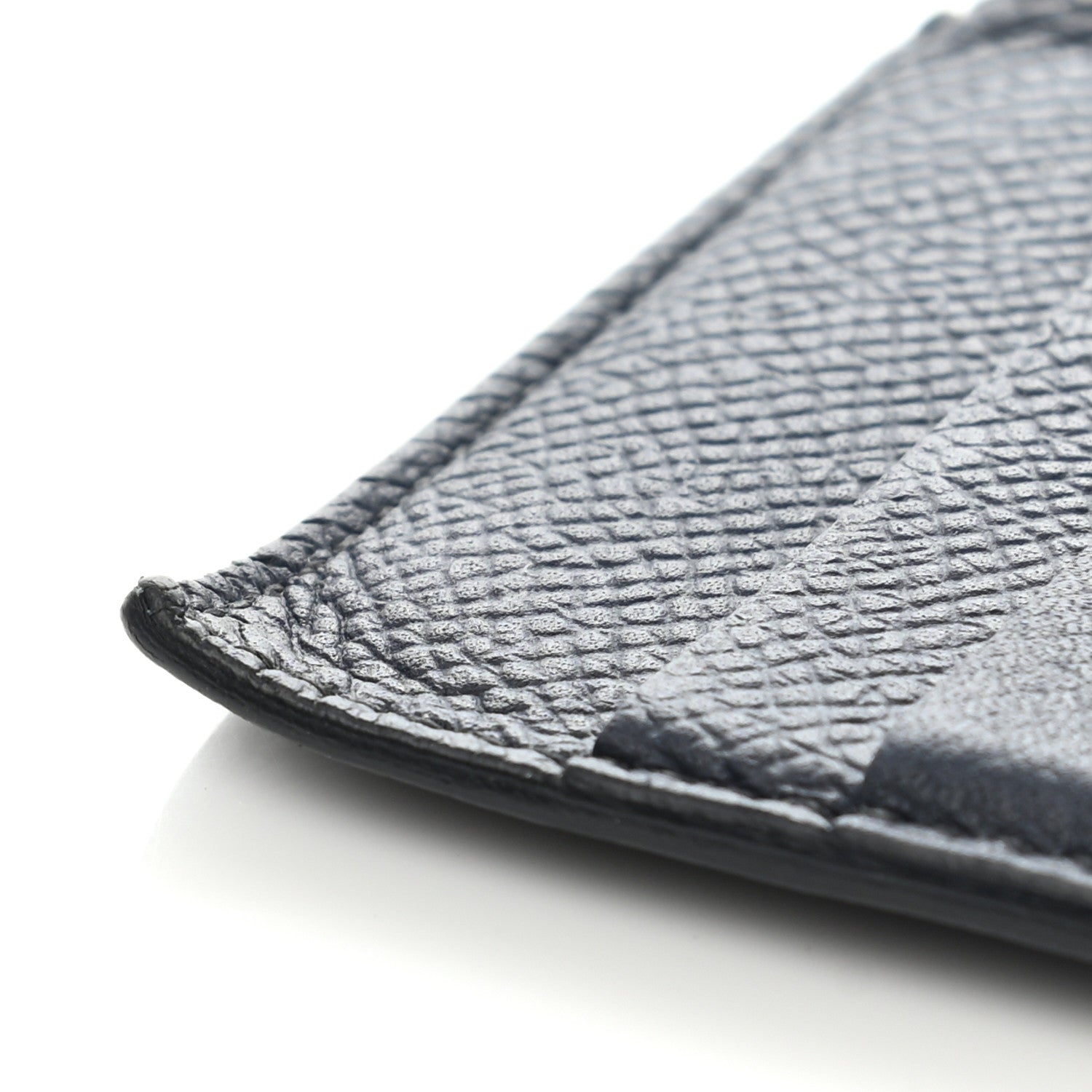 Hermes Epsom MC2 Euclide Card Holder Case Black Bleu Indigo 7 of 15