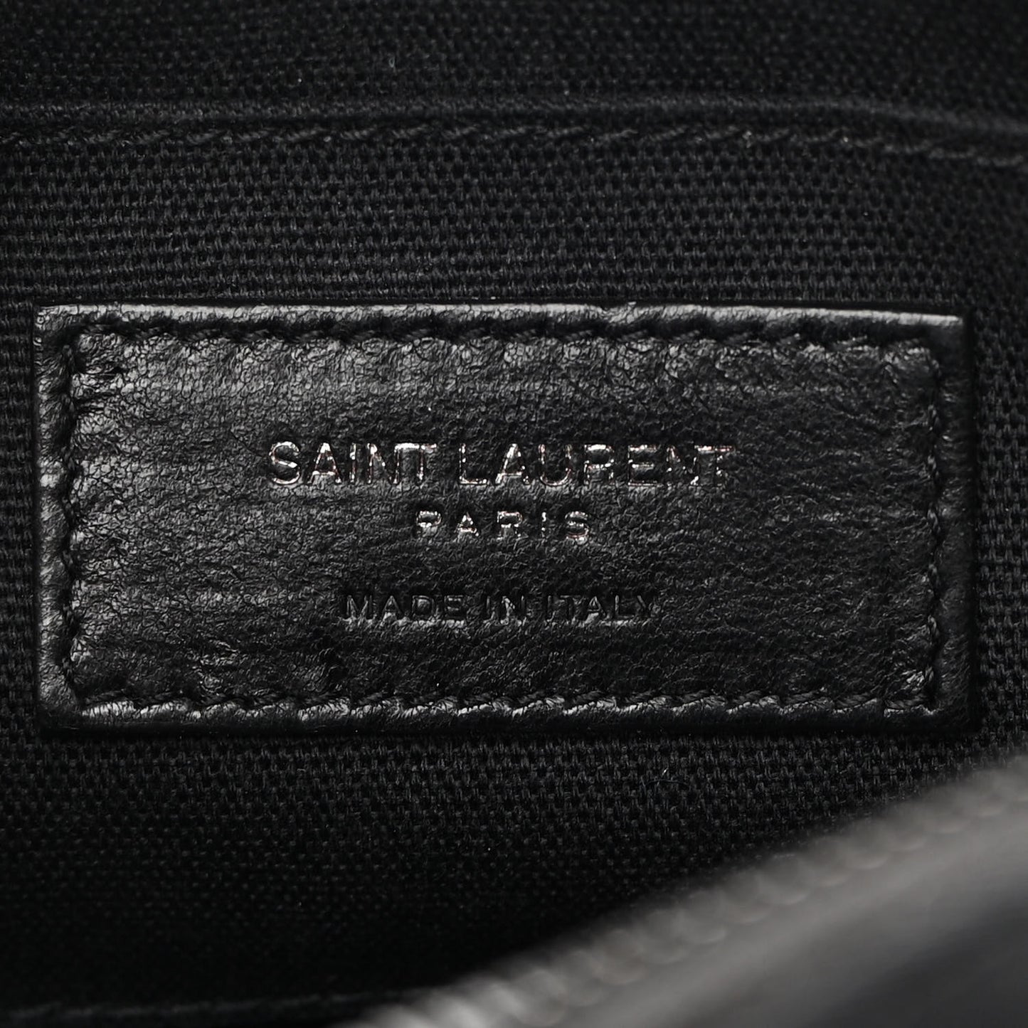 Lambskin Nylon Small Camp Camera Bag Black
