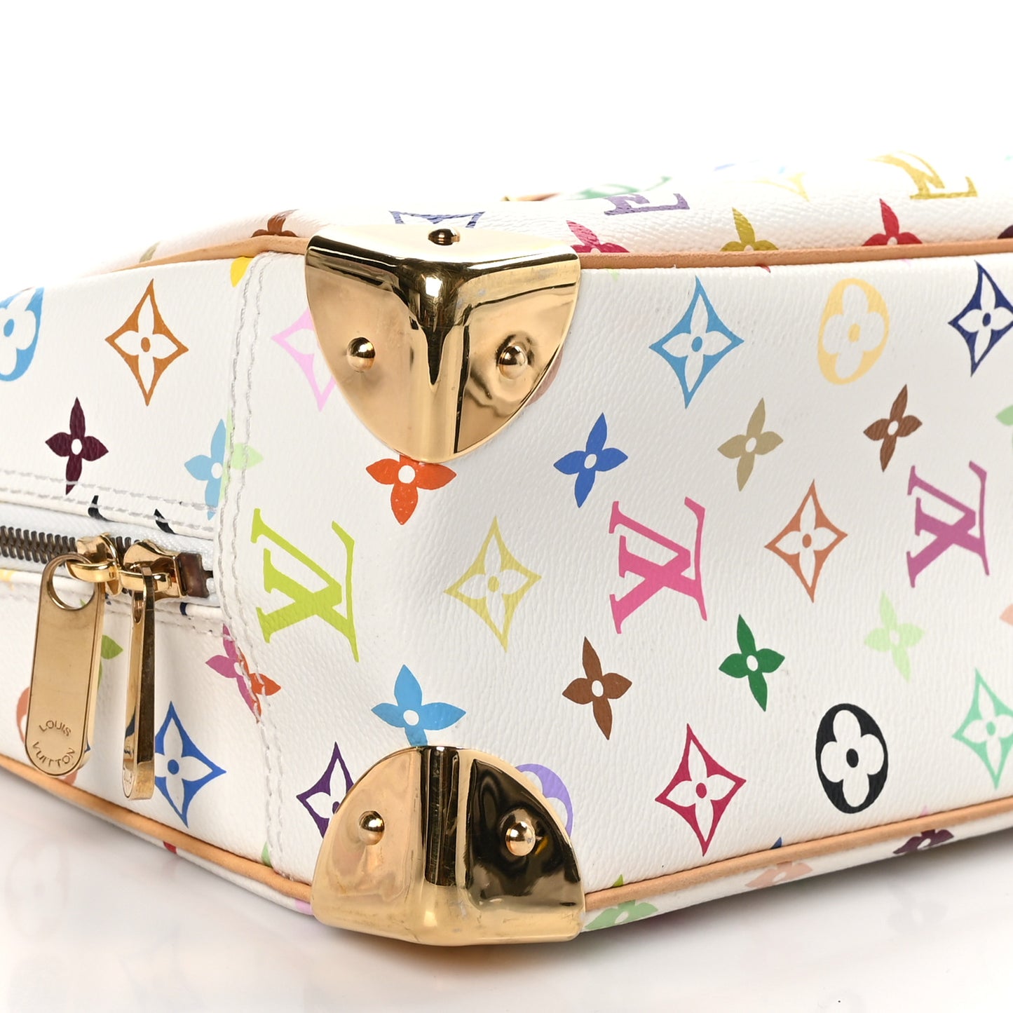 Monogram Multicolor Trouville White
