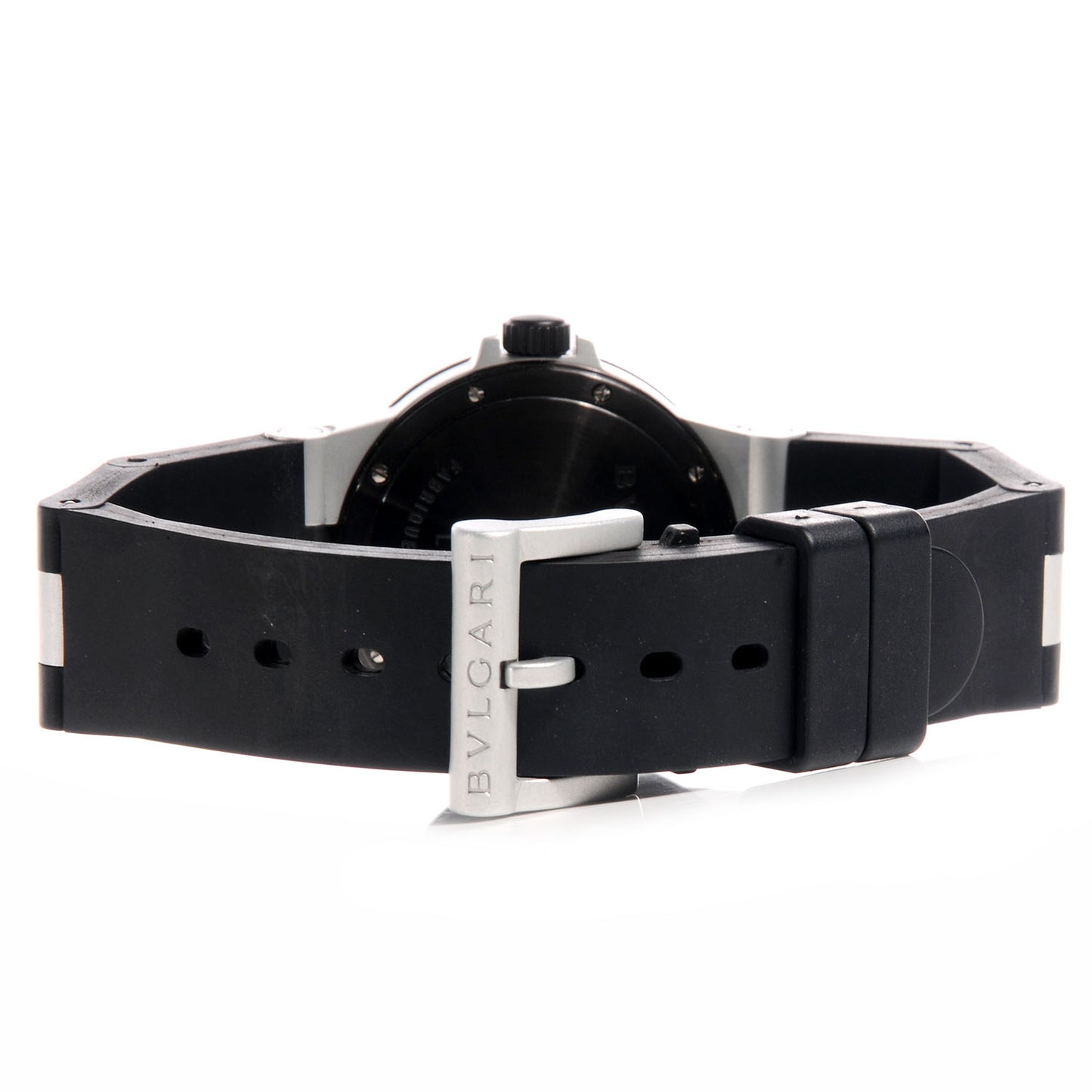 Aluminum Rubber 32mm Diagono Quartz Watch