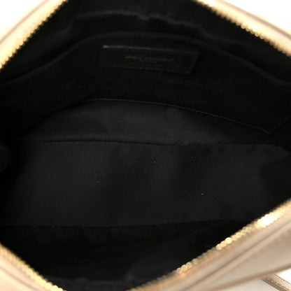 Saint Laurent Calfskin Matelasse Monogram Lou Camera Bag Dark Beige 5 of 10