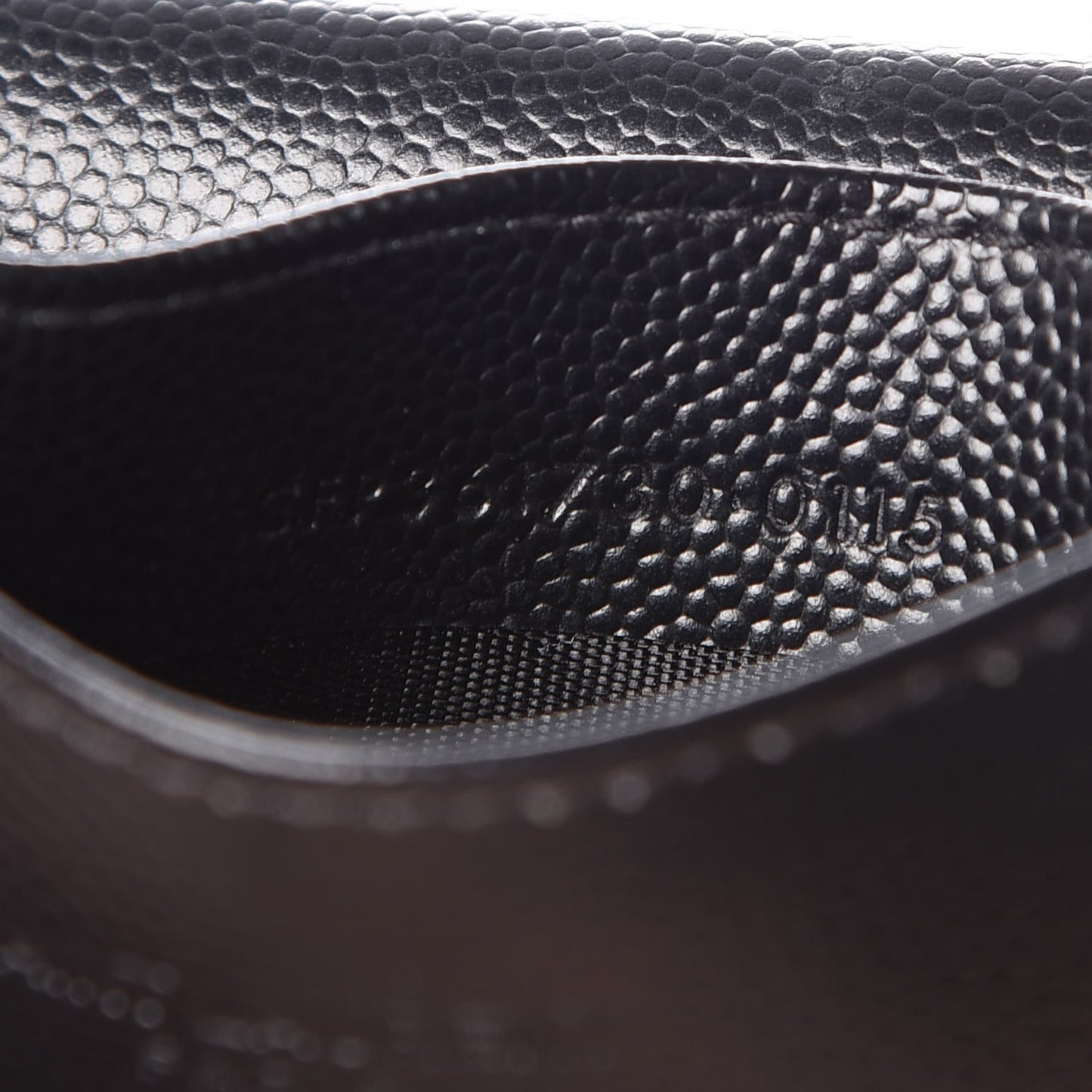 Grain De Poudre Business Card Case Black