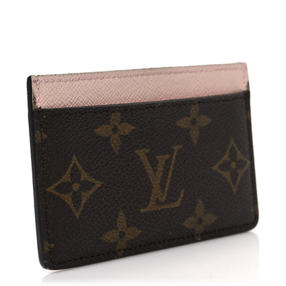 Louis Vuitton Monogram Card Holder Rose Nacre 3 of 7