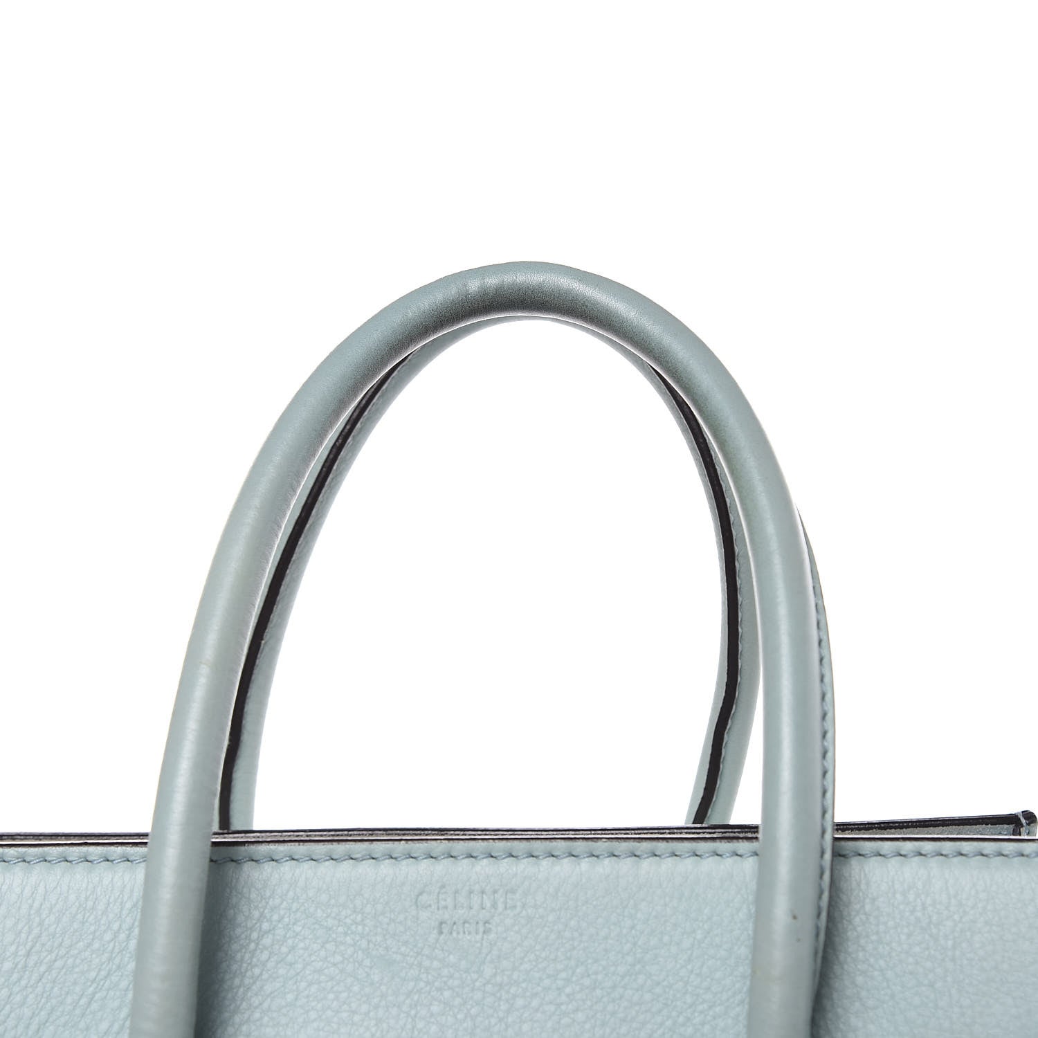 Celine Grained Calfskin Medium Phantom Luggage Galcier 19 of 25