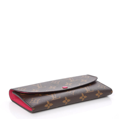 Louis Vuitton Monogram Emilie Wallet Hot Pink 4 of 8
