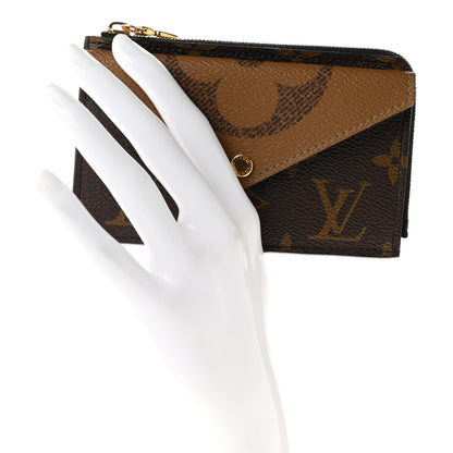 Louis Vuitton Reverse Monogram Recto Verso Card Holder Brown 2 of 6