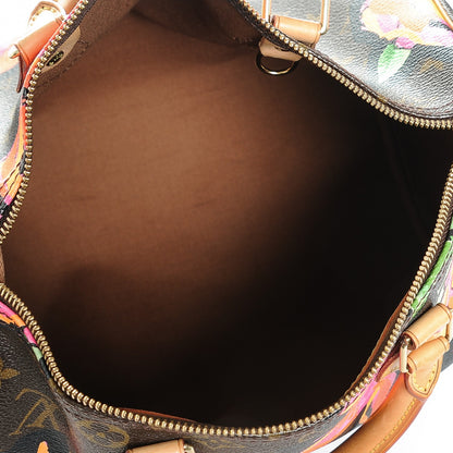 Louis Vuitton Monogram Roses Speedy 30 5 of 7