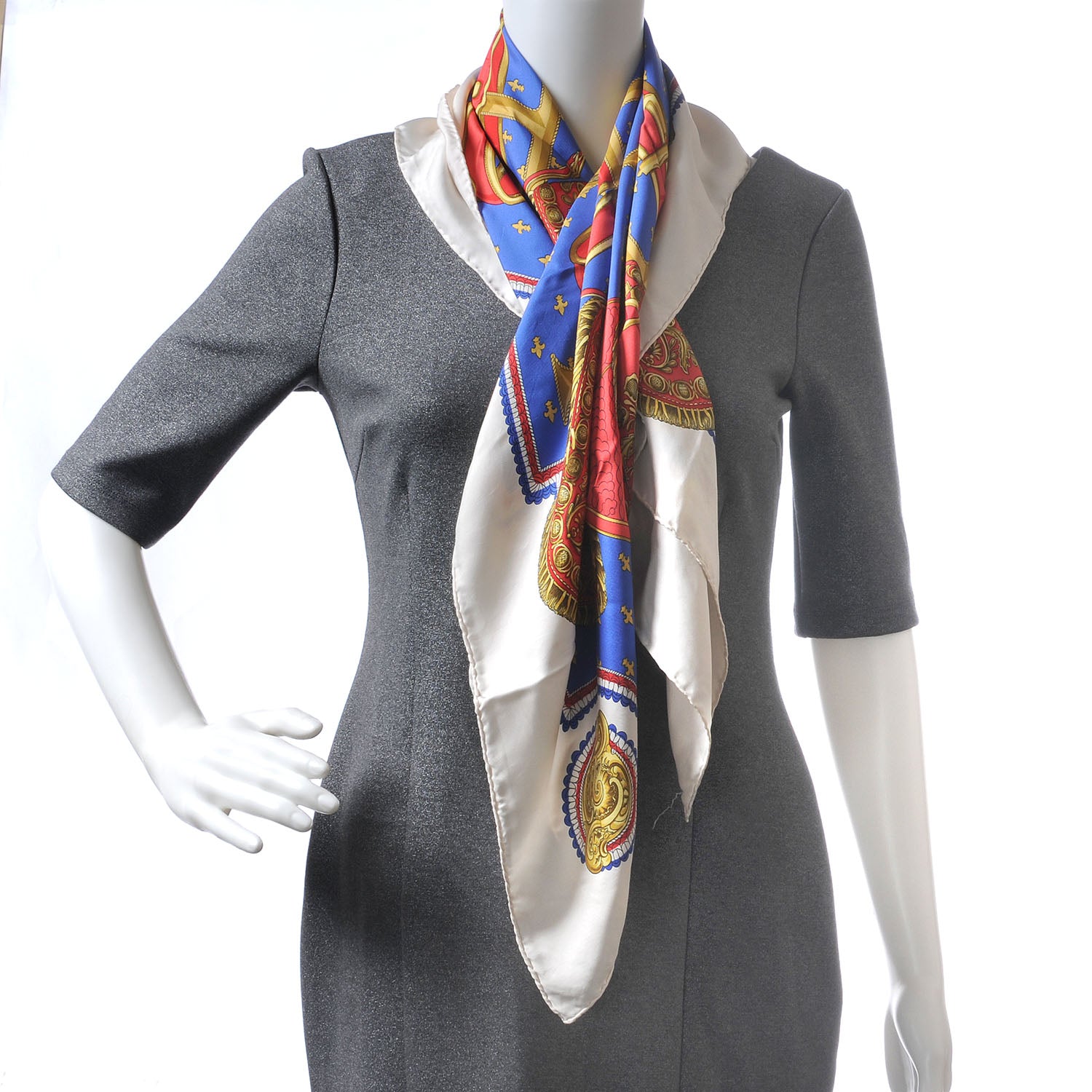 Hermes Silk Selles A Housse Scarf 90 9 of 9