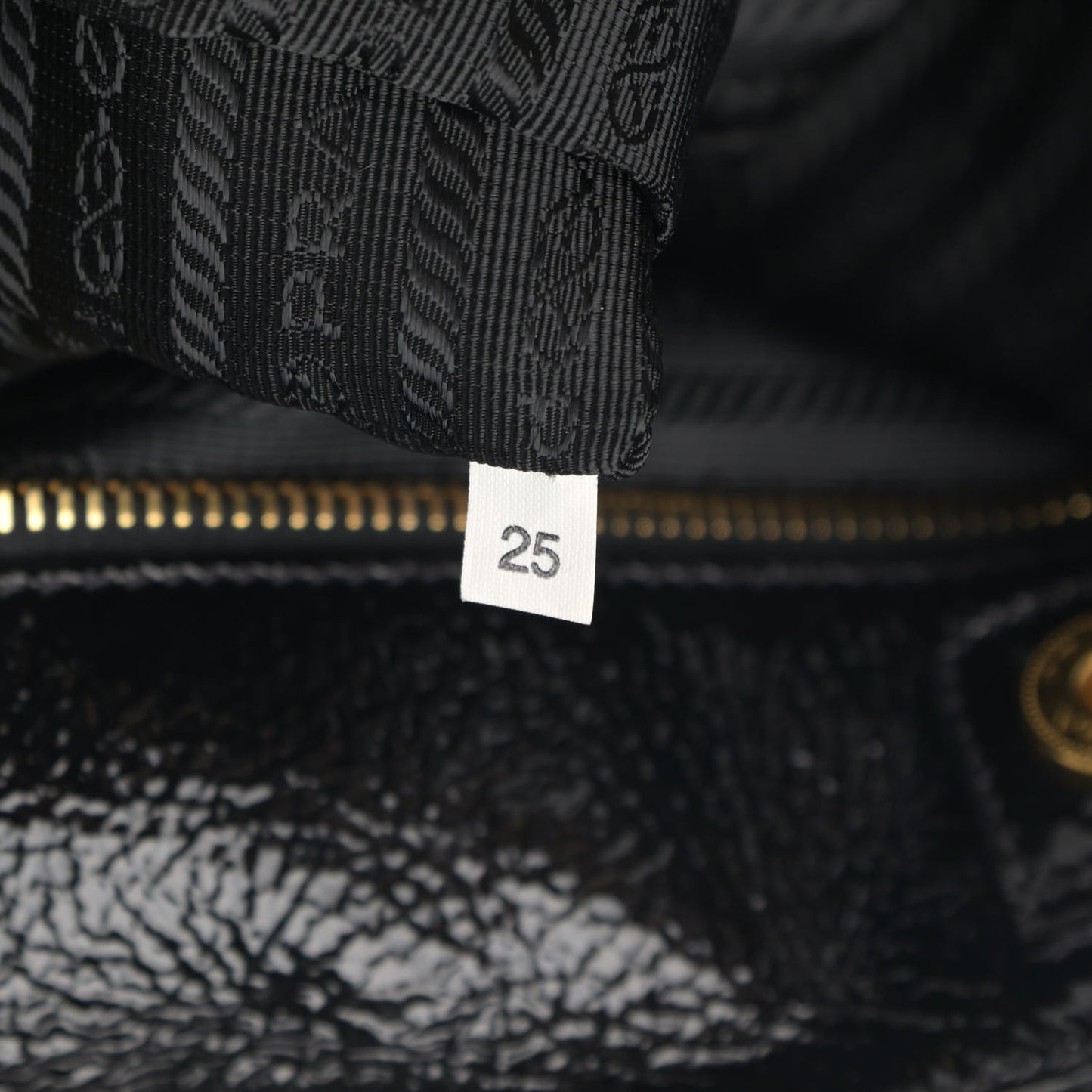 Tessuto Nylon Chain Shoulder Bag Nero Black