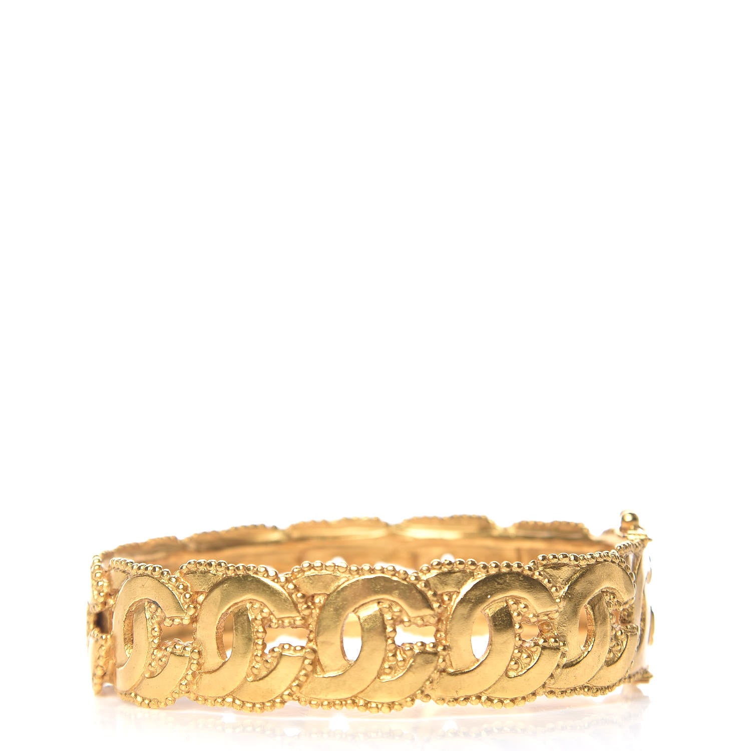 Chanel CC Bangle Gold 3 of 5