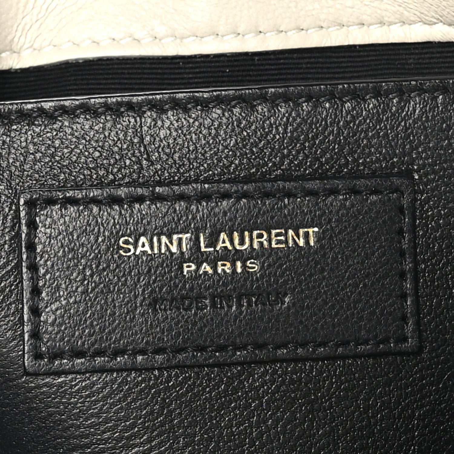 Saint Laurent Lambskin Quilted Monogram Mini Nolita Crema Soft 6 of 11