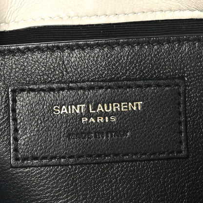 Saint Laurent Lambskin Quilted Monogram Mini Nolita Crema Soft 6 of 11