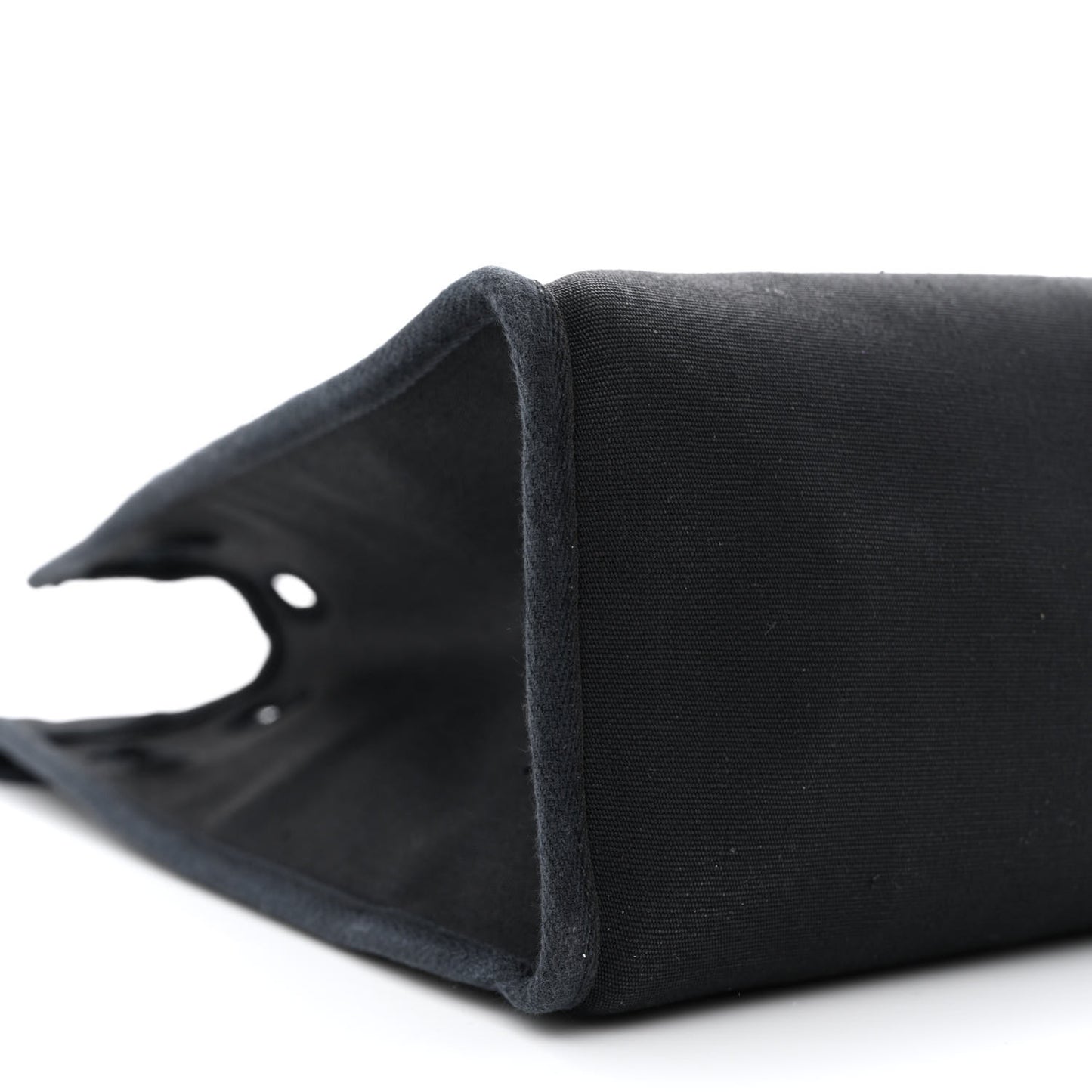 Toile Vache Calfskin Herbag 30 PM Ficelle Black