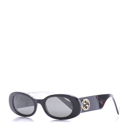 Gucci Acetate Oval Sunglasses GG0517S Black 1 of 10