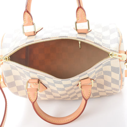 Louis Vuitton Damier Azur Speedy Bandouliere 25 6 of 11