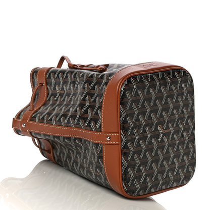 Goyard Goyardine Petit Flot Bucket Bag PM Black Gold 4 of 8
