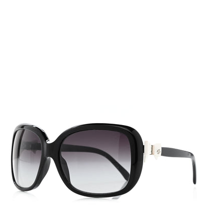 Chanel Acetate CC Bow Sunglasses 5171 Black White 1 of 8