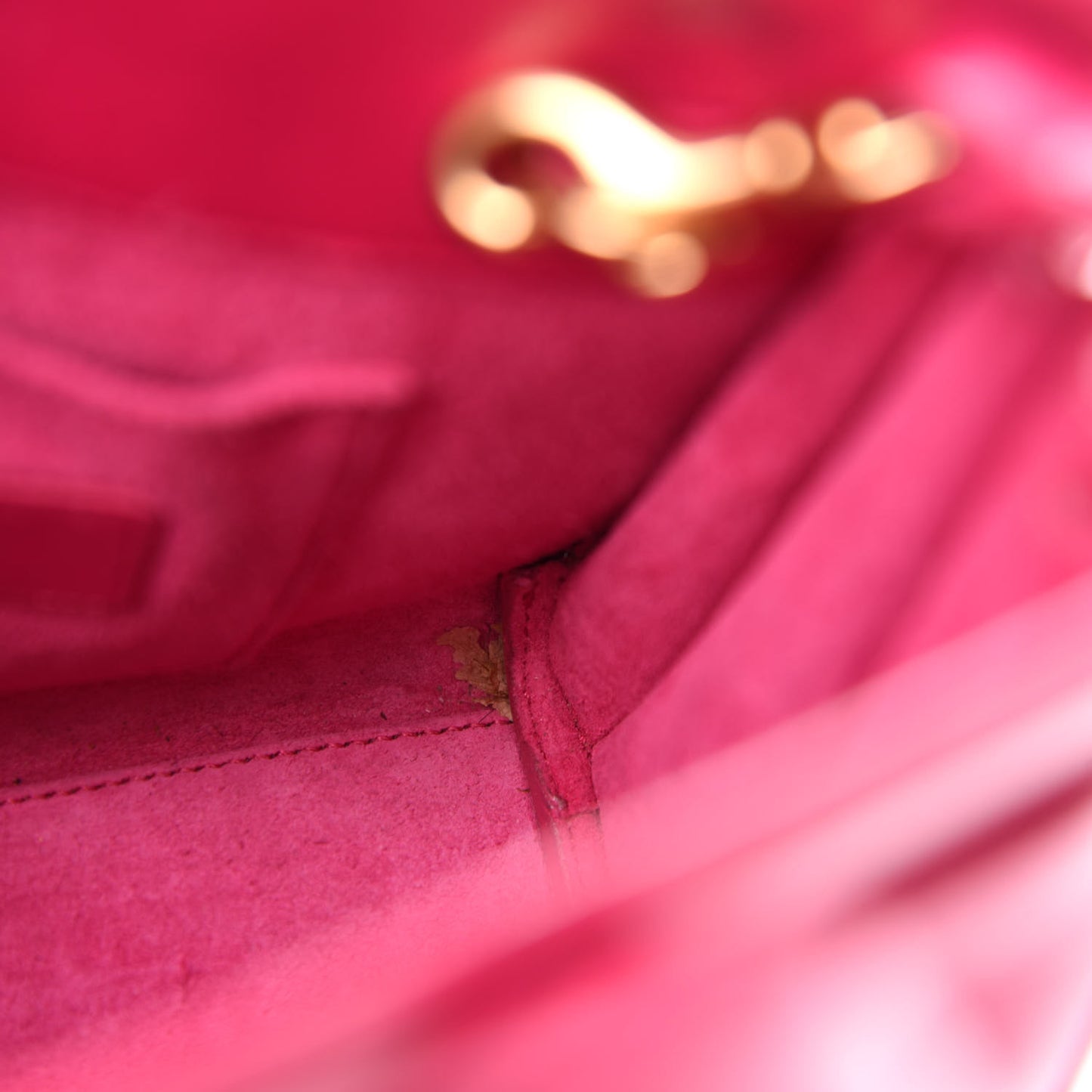 Calfskin Nano Sac De Jour Lipstick Fuchsia