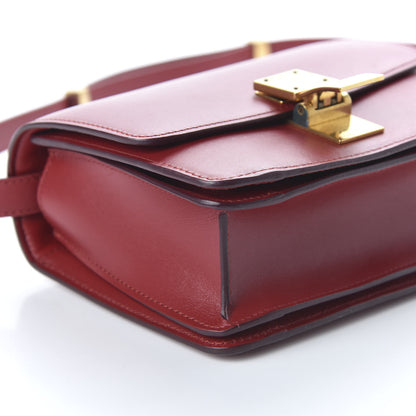 Celine Box Calfskin Small Classic Box Flap Bag Red 6 of 10