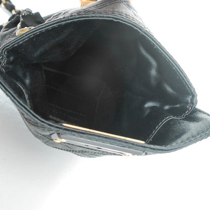 Lanvin Satin Quilted Mini Happy Pop Crossbody Black 5 of 8