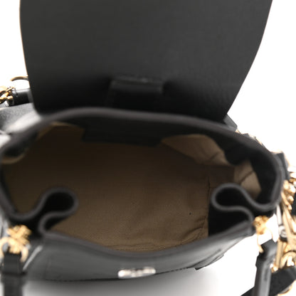 Chloe Suede Calfskin Mini Faye Backpack Black 5 of 11